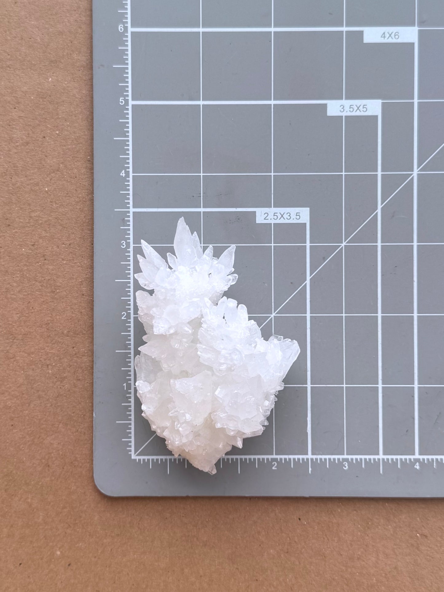 Aragonite stalactite "cave calcite," Santa Eulalia (medium)