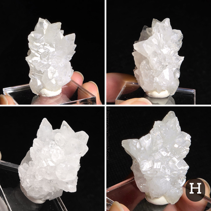 Aragonite stalactite "cave calcite," Santa Eulalia (small)