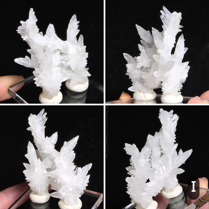 Aragonite stalactite "cave calcite," Santa Eulalia (small)