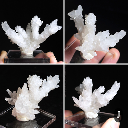 Aragonite stalactite "cave calcite," Santa Eulalia (small)