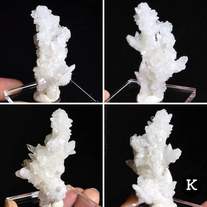 Aragonite stalactite "cave calcite," Santa Eulalia (small)