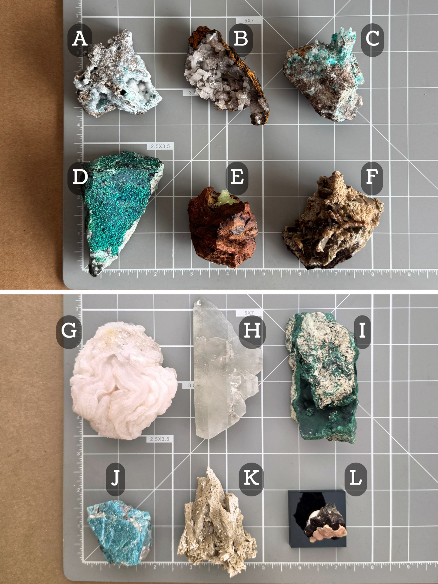 Southwestern minerals mystery box
