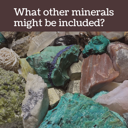 Southwestern minerals mystery box