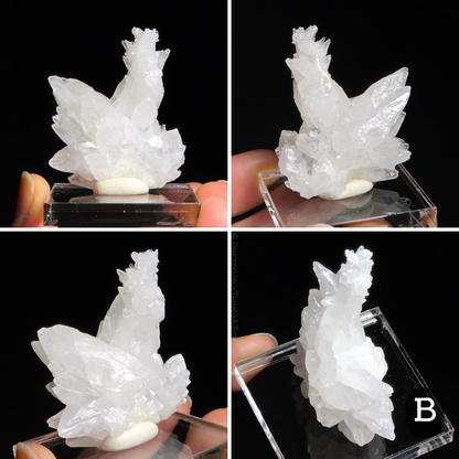 Aragonite stalactite "cave calcite," Santa Eulalia (small)
