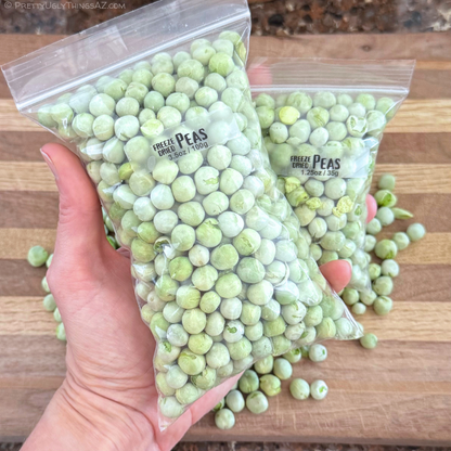 Isopod Nutrition: freeze-dried peas