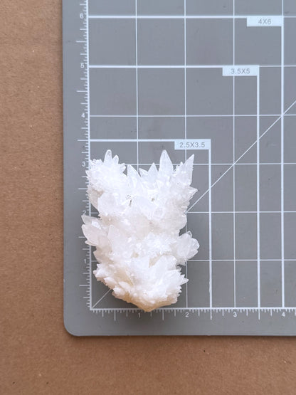 Aragonite stalactite "cave calcite," Santa Eulalia (medium)