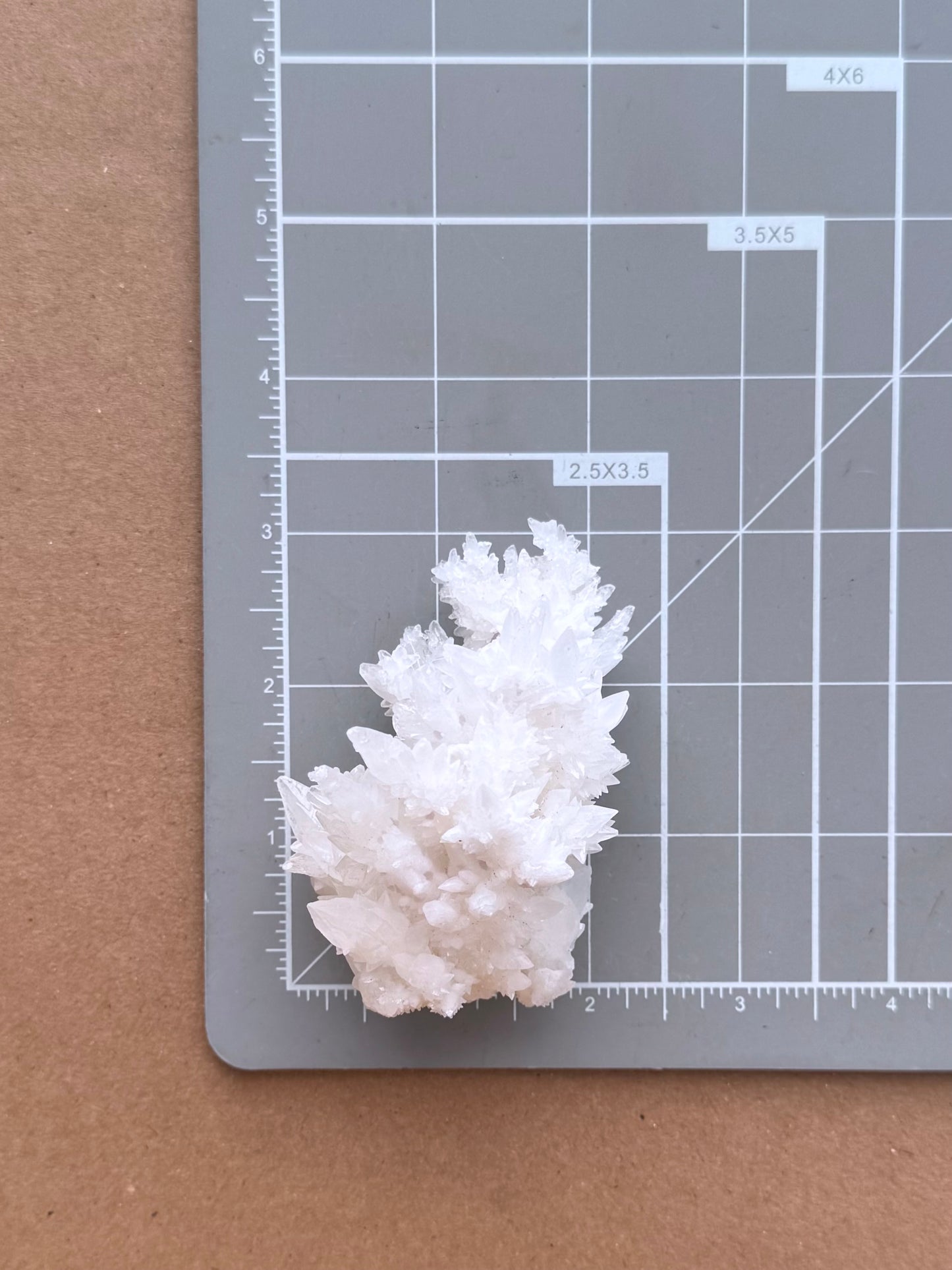 Aragonite stalactite "cave calcite," Santa Eulalia (medium)