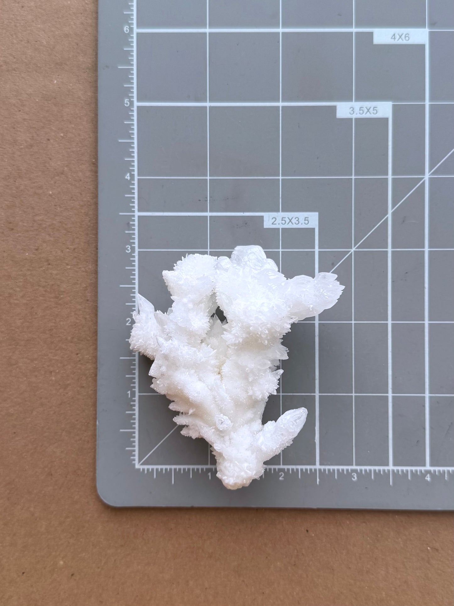 Aragonite stalactite "cave calcite," Santa Eulalia (medium)