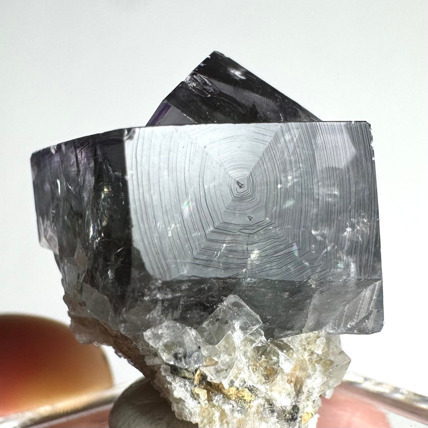 'Purple Rain' Weardale fluorite twins